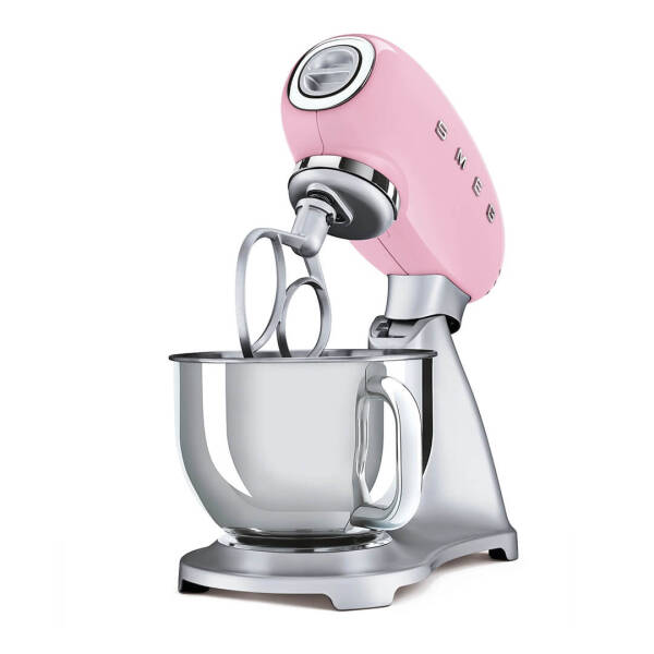 Smeg Hamur Karıştırma Makinesi SMF02PKEU Pembe - 3