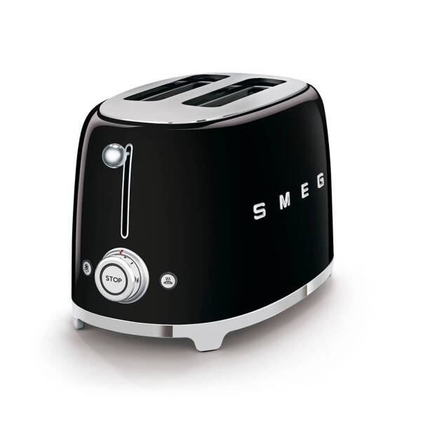 Smeg Ekmek Kızartma Makinesi 2x2 TSF01BLEU Siyah - 5