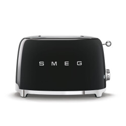 Smeg Ekmek Kızartma Makinesi 2x2 TSF01BLEU Siyah - 1