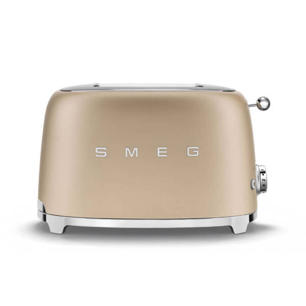 Smeg Ekmek Kızartma Makinesi 2x1 TSF01CHMEU Mat Gold - 1