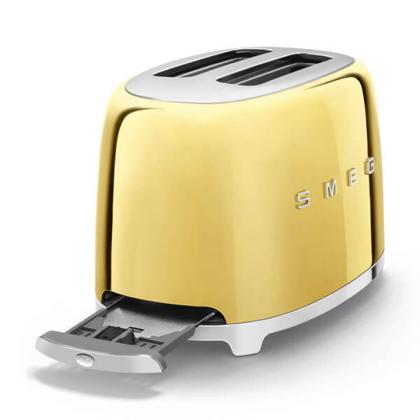 Smeg Ekmek Kızartma Makinesi 2x1 TSF01GOEU Gold - 4