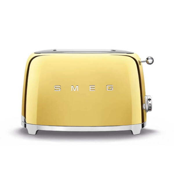 Smeg Ekmek Kızartma Makinesi 2x1 TSF01GOEU Gold - 1