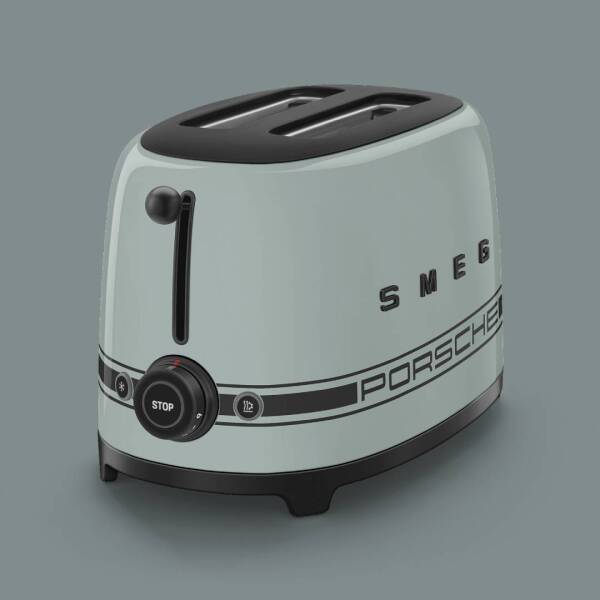 Smeg TSF01PSGEU Porsche x Smeg 2x1 Dilim Ekmek Kızartma Shade Green - 2