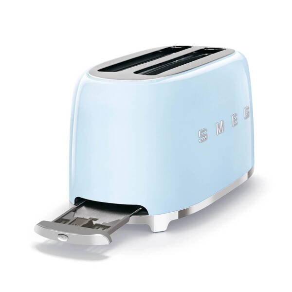 Smeg Ekmek Kızartma Makinesi 2x4 TSF02PBEU Pastel Mavi - 4