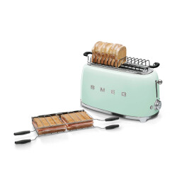 Smeg Ekmek Kızartma Makinesi 2x4 TSF02PGEU Pastel Yeşil - 2