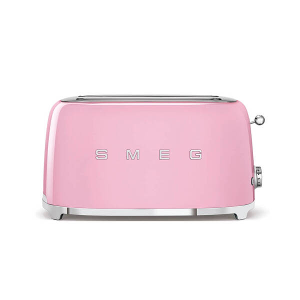 Smeg Ekmek Kızartma Makinesi 2x4 TSF02PKEU Pembe - 1