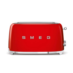 Smeg Ekmek Kızartma Makinesi 2x4 TSF02RDEU Kırmızı - 1