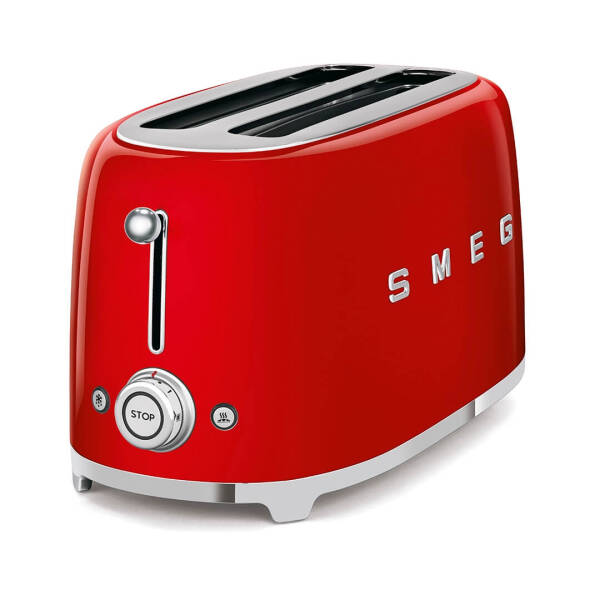 Smeg Ekmek Kızartma Makinesi 2x4 TSF02RDEU Kırmızı - 2