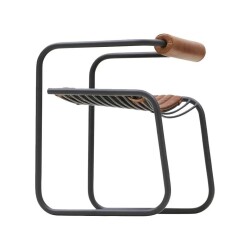 Sohomanje Gerçek Deri / Metal Sandalye - Soho430 - 4