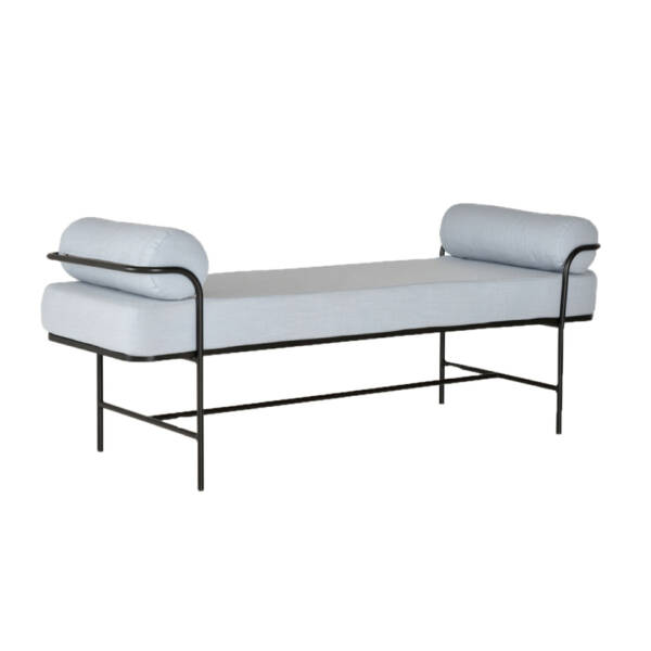 Sohomanje Metal İskeletli Keten Bench - Soho281 - 1