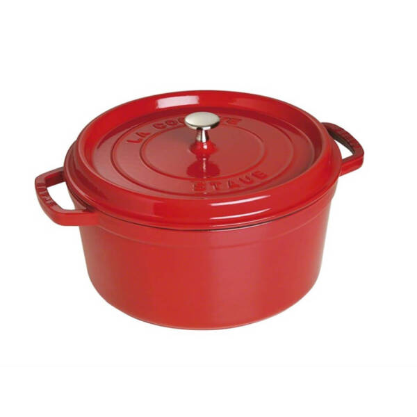 Staub 405098520 Döküm Tencere 28 Cm Kiraz - 1