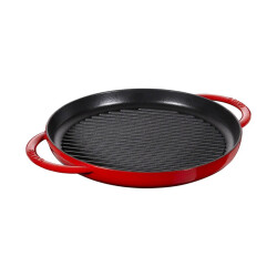 Staub 405115250 Döküm Izgara/Çift Kulp 30 Cm Kiraz - Staub