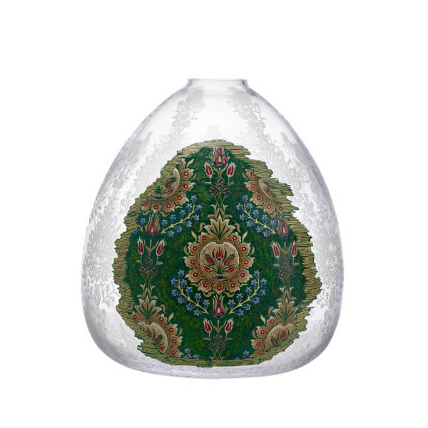 Paşabahçe Sümbül Dokumalı Vazo - 1