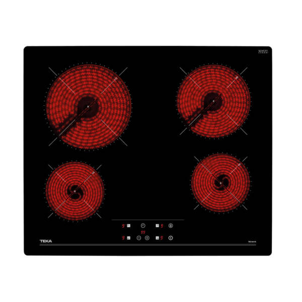 Teka TB 6415 Vitro Elektrikli Ocak 60 Cm Siyah - 1