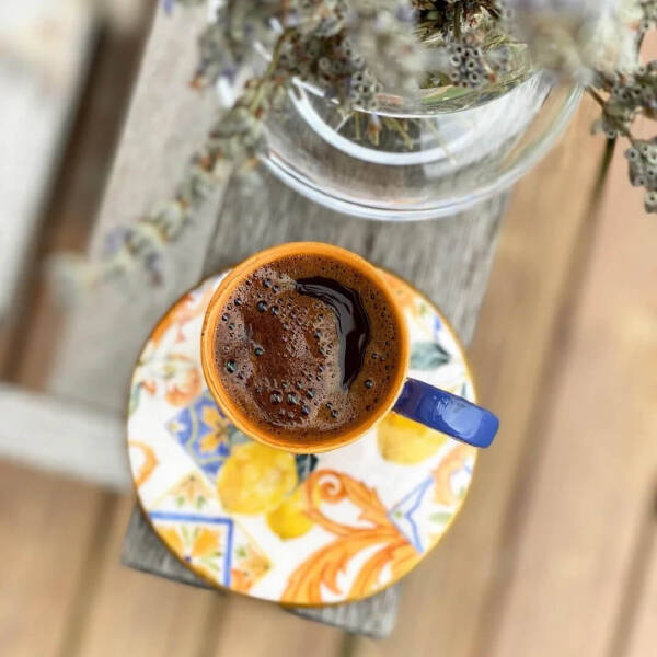 Şeyda&Aslı Tekli Kahve Fincanı Lemonade White - 2