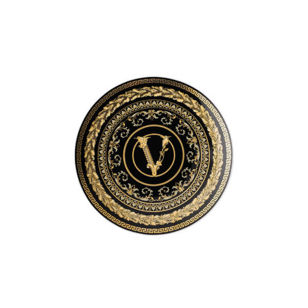 Versace Virtus Gala Black Ekmek Tabağı 17 cm - 1