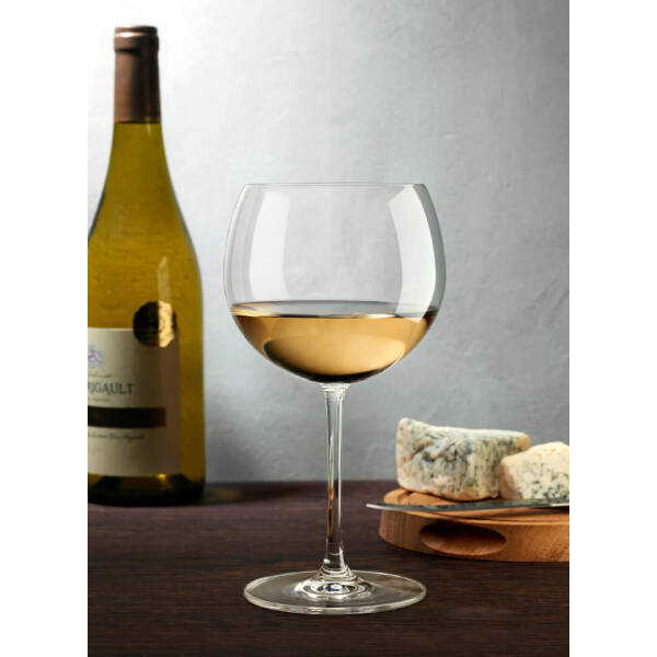 Nude Vintage Burgonya Beyaz Şarap Kadehi 66124 - 3