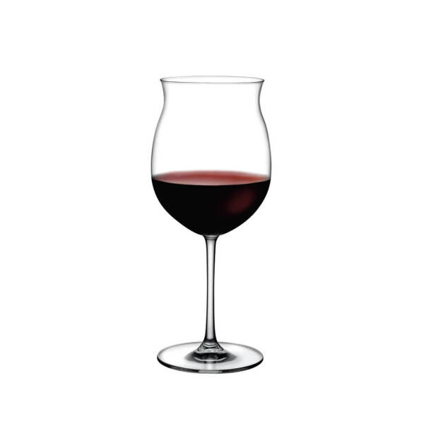 Nude Vintage Burgonya Kırmızı Şarap Kadehi 66127 - 2