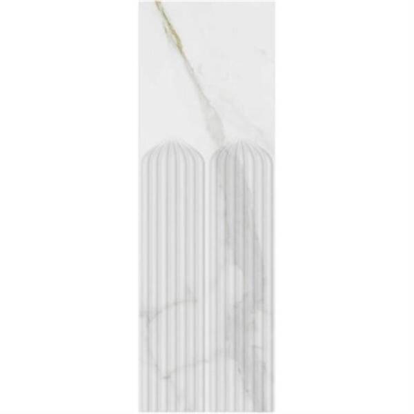 VitrA 33x100 Statua Dekor Beyaz Parlak Duvar Karosu K946270R0001VTS0 - 1