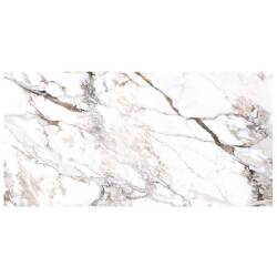Vitra 40x120 Marble-X Fon Beyaz Parlak Porselen Karo K952187R0001VTS0 - 1