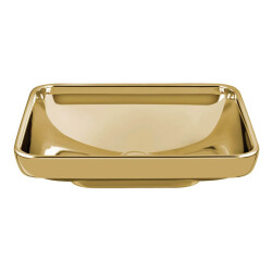 Vitra Dikdörtgen Tezgah Üstü Lavabo 60 Cm Altın 4442B072-0016 - 1