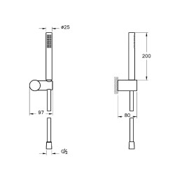 Vitra El Duşu Takımı 1F A4554336 - 2