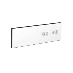 Vitra Voyage İkili Askı Krom-Beyaz A4479857 - 1