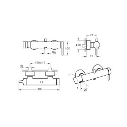 Vitra Origin Banyo Bataryası A4261926 - 3