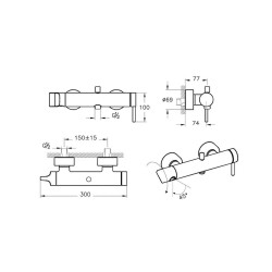 Vitra Origin Banyo Bataryası A4261934 - 3