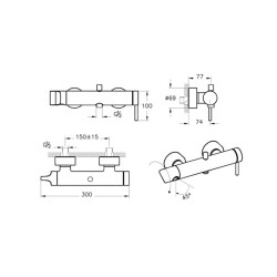 Vitra Origin Banyo Bataryası A4261936 - 2