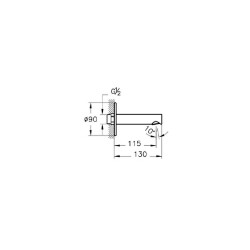 Vitra Origin Çıkış Ucu A4262226 - 2