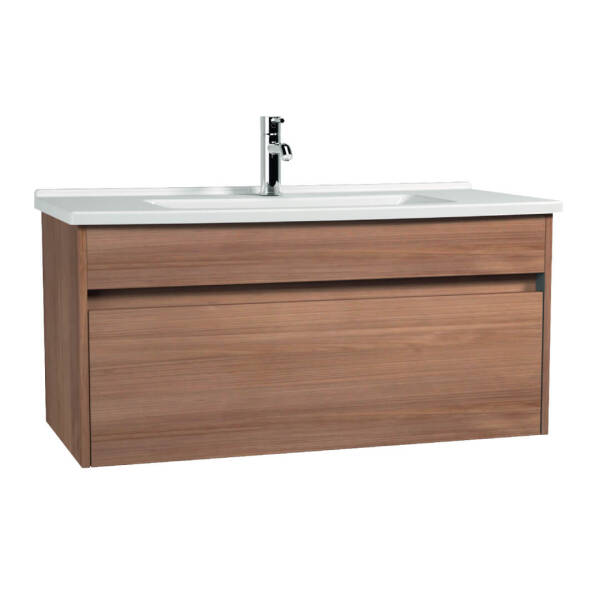 Vitra S50+ Lavabo Dolabı 100 cm Tek Çekmeceli Altın Kiraz 54743 - 1