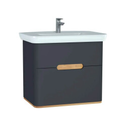 Vitra Sento Lavabo Dolabı 80 cm Mat Antrasit 60836 - 1