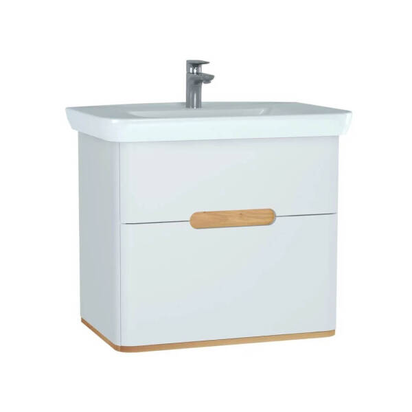 Vitra Sento Lavabo Dolabı 80 cm Mat Beyaz 60824 - 1