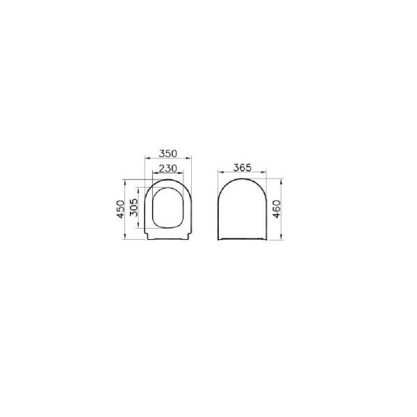 Vitra Universal Klozet Kapağı 85-003-009 - 2