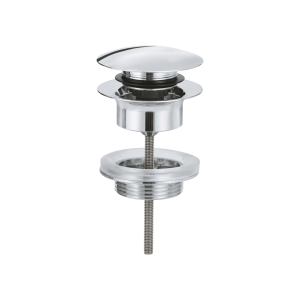 Grohe Lavabo Sifon Bas Aç Tapa Takımı 65807000 - 1