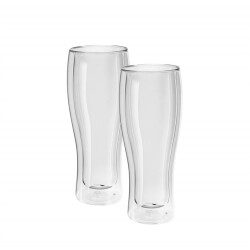 Zwilling 395002140 Çift Camlı 2'li Bira Bardağı - 1