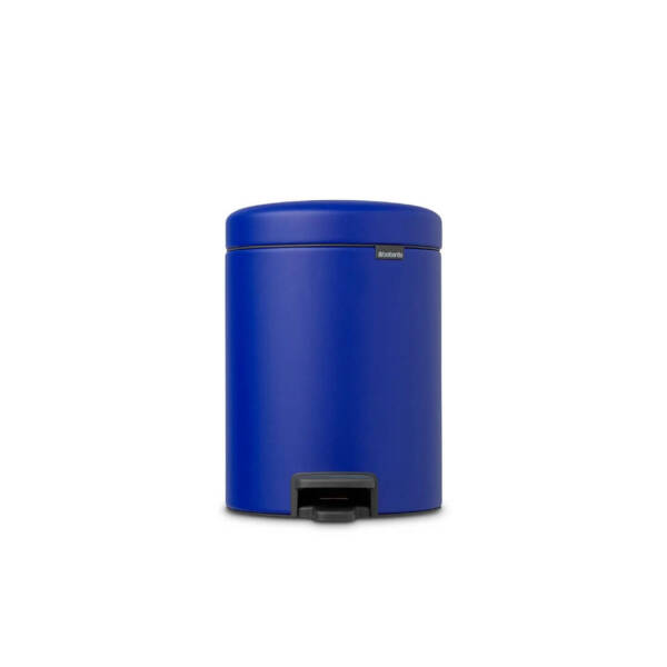 Brabantia Koyu Mavi Pedallı Çöp Kutusu 5L - 1