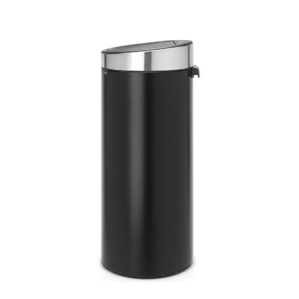 Brabantia Çelik Halkalı Dokunmatik Çöp Kutusu Mat Siyah 30L - 3