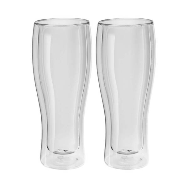 Zwilling Sorrento Bar Çift Cidarlı Bira Bardağı 2 Adet 410 ml - 1