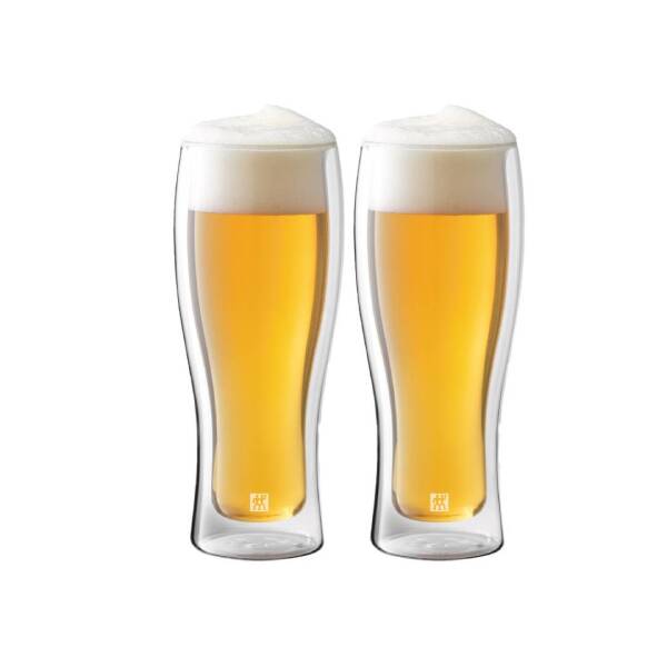 Zwilling Sorrento Bar Çift Cidarlı Bira Bardağı 2 Adet 410 ml - 2