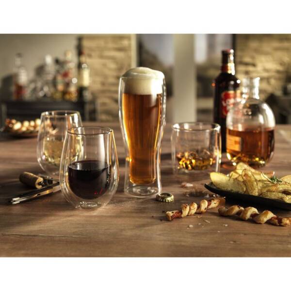 Zwilling Sorrento Bar Çift Cidarlı Bira Bardağı 2 Adet 410 ml - 3