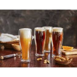 Zwilling Sorrento Bar Çift Cidarlı Bira Bardağı 2 Adet 410 ml - 4