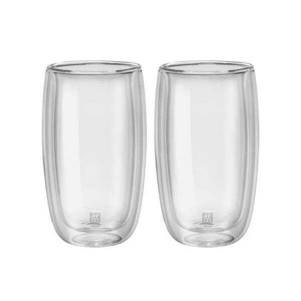 Zwilling Sorrento Çift Cidarlı Latte Macchiato Bardağı 2 Adet 350 ml - 1