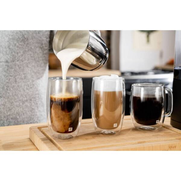 Zwilling Sorrento Çift Cidarlı Latte Macchiato Bardağı 2 Adet 350 ml - 5