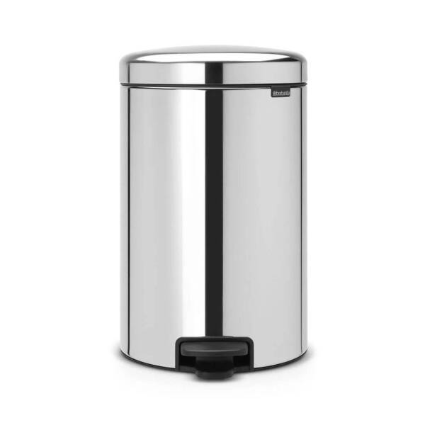 Brabantia Newicon Brillant Steel Pedallı Çöp Kutusu 20L - 1